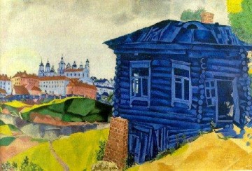 Der Zeitgenosse des Blauen Hauses Marc Chagall Ölgemälde